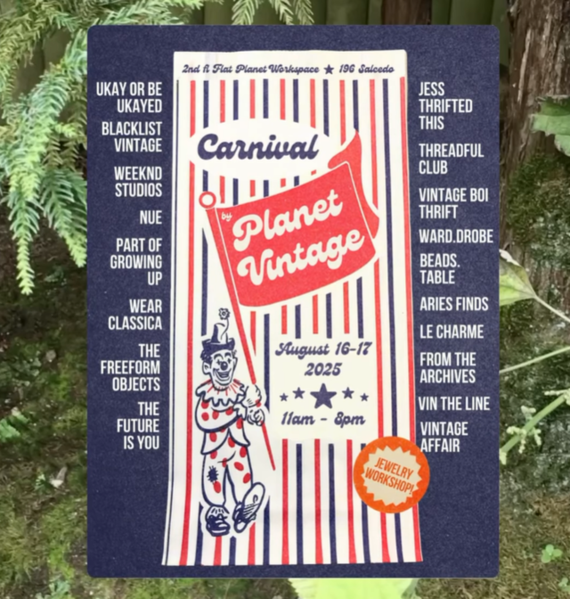 Planet Vintage Carnival merchants